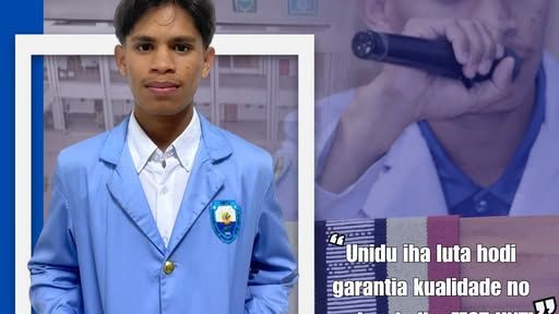 𝗗𝗲𝗼𝗺𝗲𝘁𝗿𝗼 𝗘𝗹𝗶𝘀𝗮 𝗦𝗶𝗿 𝗱𝗼 𝗖𝗮𝗿𝗺𝗼 Ofisialmente Eleitu Nu'udar Senado Estudante Faculdade de Engenharia, Ciência e Tecnologia, Universidade Nacional Timor Lorosa'e (FECT-UNTL) Ba Mandatu 2026–2028.