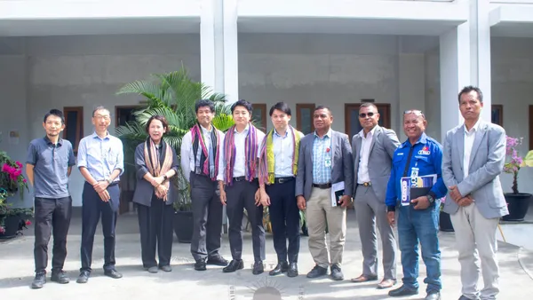 Vizita Husi JICA (Japan International Cooperation Agency) Mai Iha Faculdade De Engenharia Ciência E Tecnologia (FECT)