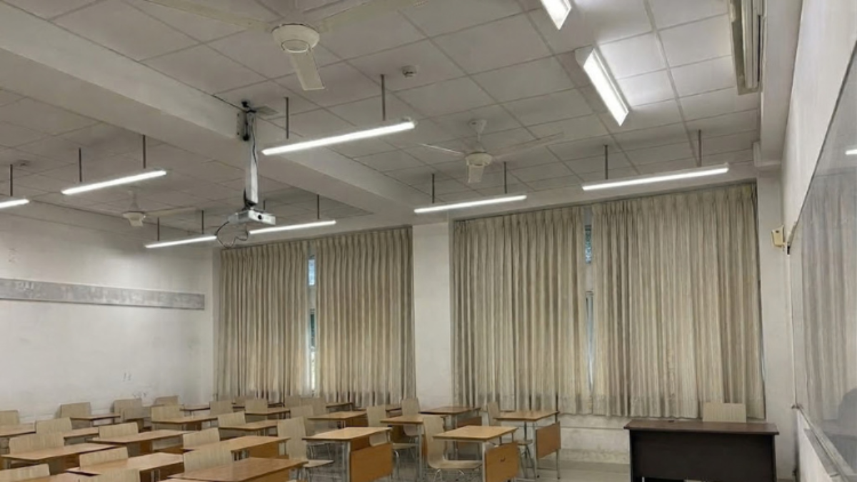 Sala de Aula Engenharia Geologia e Petróleo