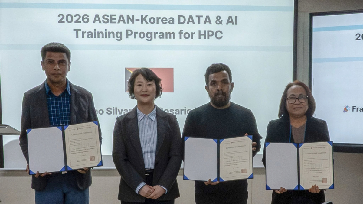 FECT Nia Dosente Partisipa Treinamentu Internasionál Iha Nasaun Korea Kona-ba “Data & Artificial Intelligence For High Performance Computing (HPC)”