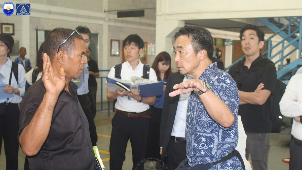 Fakuldade Enjeñaria Reuniaun Ho JICA Nia Ekipa Auditoria Husi Japaun