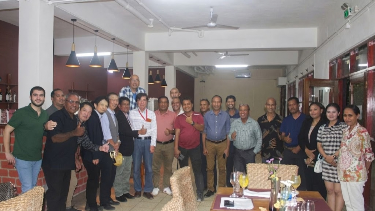 FECT-UNTL Realiza Jantar de Confraternização No Despedida Hodi Hamentin Kolaborasaun No Kooperasaun Internasionál Ho Profesór Peritu Sira Husi Japaun
