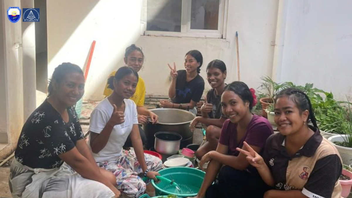 Estudante Fakuldade Enjeñaria Halo Reabilitasaun No Konstrui Moru Protesaun Ba Gruta Nain Feto Iha Dormitóriu FECT